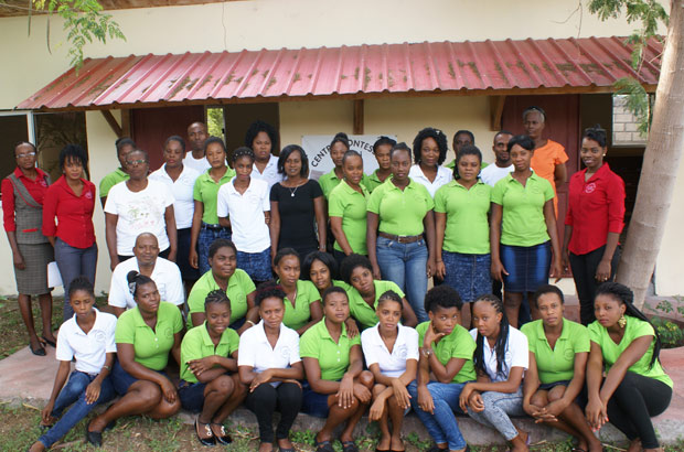 Montessori-Studierende 2016/17 im CENTRE MONTESSORI D'HAITI
